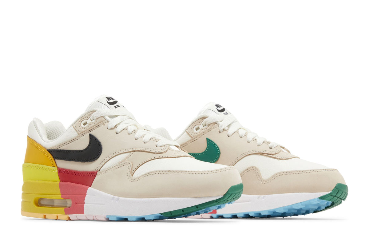 Nike Air Max 1 Khaki Multi-Color (Women's) sneaker afbeelding 8 - stylecode FQ2538-100