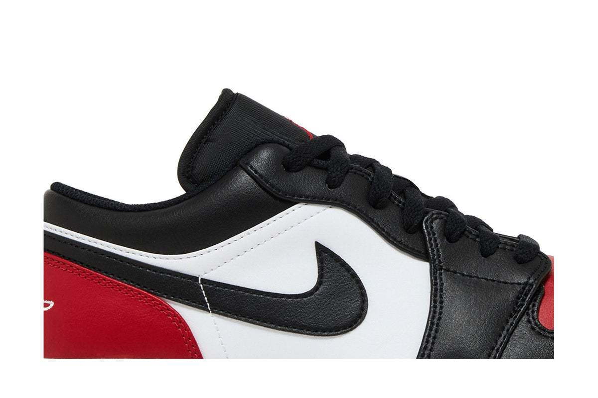 Jordan 1 Low Bred Toe 2.0 sneaker afbeelding 2 - stylecode 553558-161