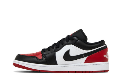 Jordan 1 Low Bred Toe 2.0 sneaker afbeelding 3 - stylecode 553558-161