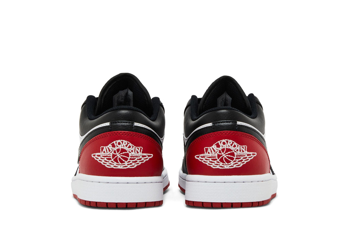 Jordan 1 Low Bred Toe 2.0 sneaker afbeelding 6 - stylecode 553558-161