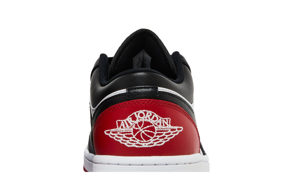 Jordan 1 Low Bred Toe 2.0 sneaker afbeelding 7 - stylecode 553558-161
