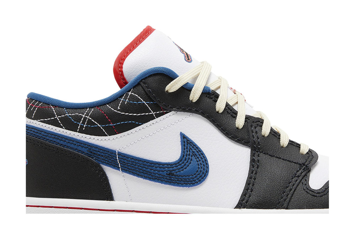 Jordan 1 Low SE Industrial Blue Sashiko sneaker afbeelding 2 - stylecode FV3622-141