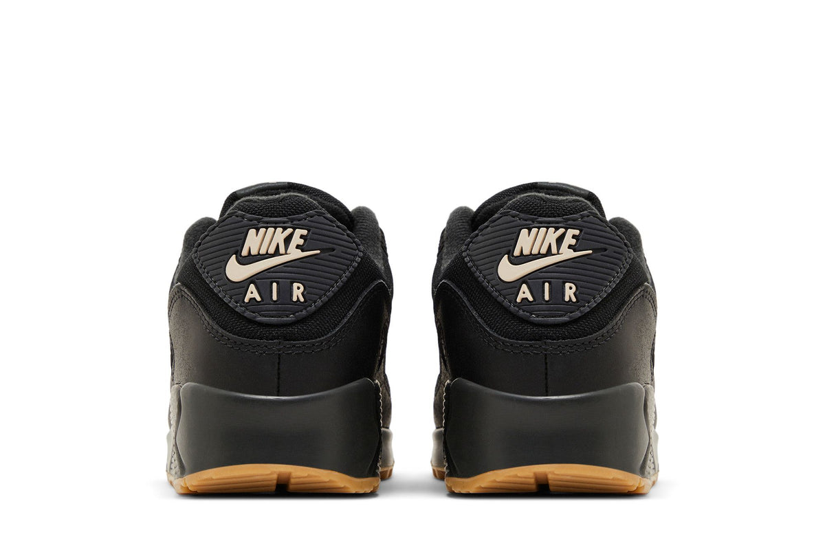 Nike Air Max 90 Black Smoke Grey Gum Reflective sneaker afbeelding 6 - stylecode FV0387-001