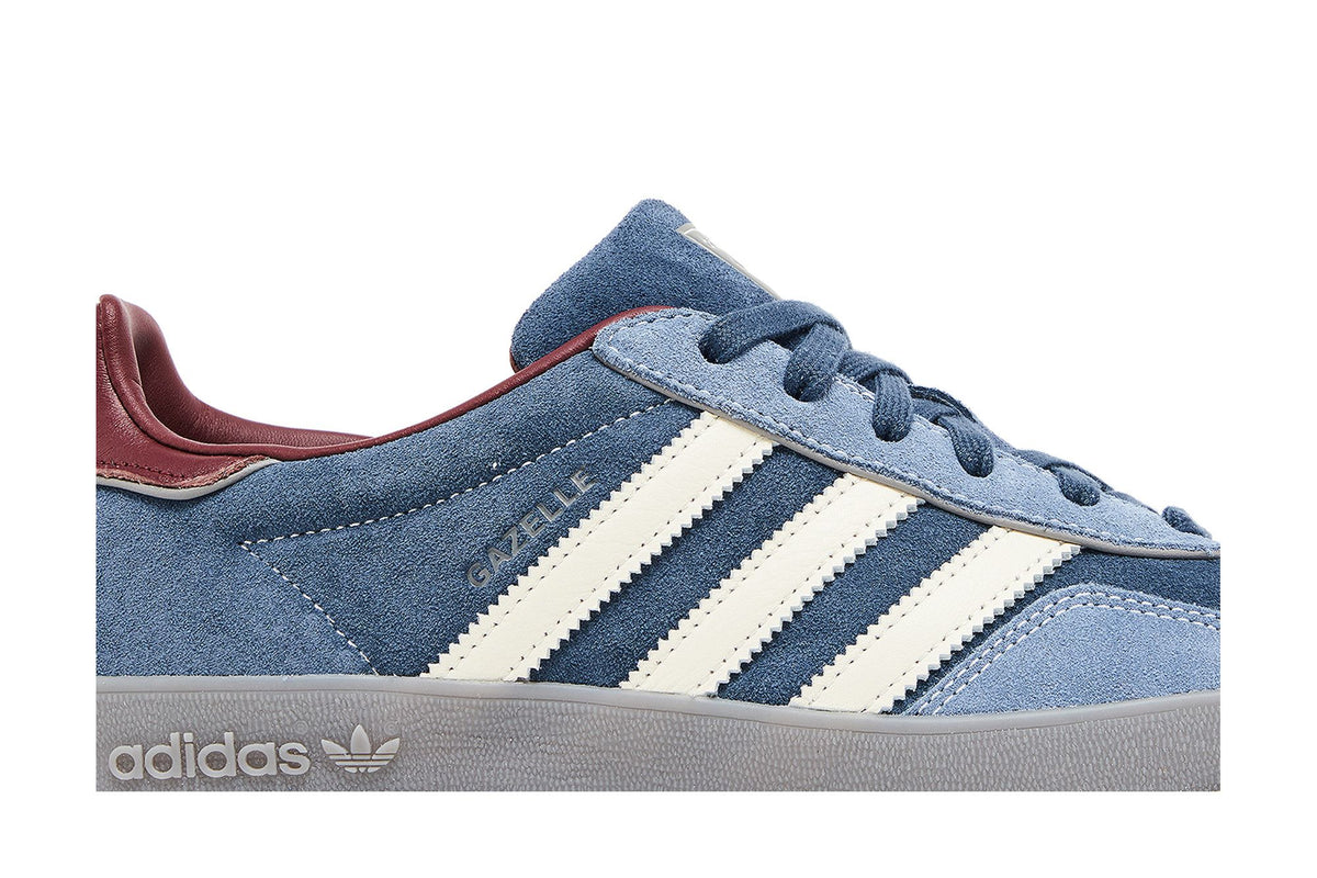 adidas Gazelle Indoor Crew Navy Burgundy sneaker afbeelding 2 - stylecode ID1008