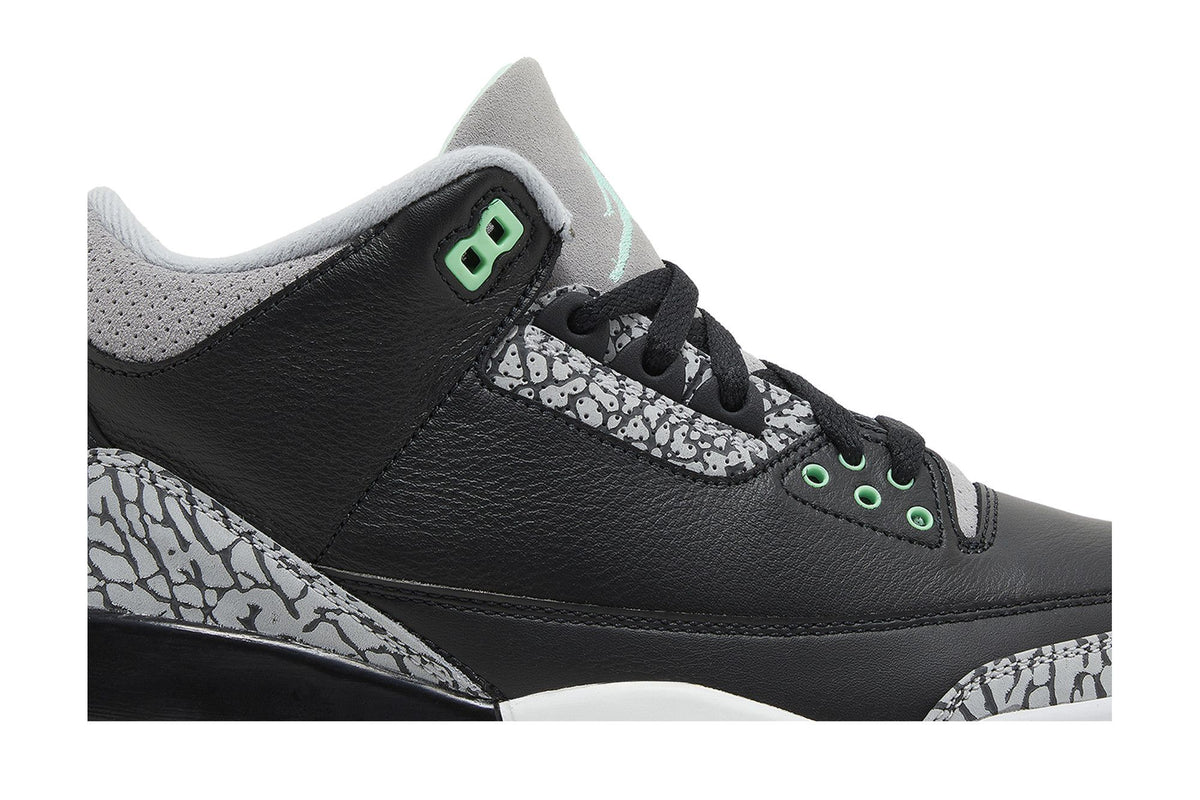 Jordan 3 Retro Green Glow sneaker afbeelding 2 - stylecode CT8532-031