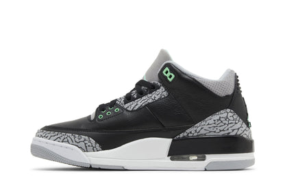 Jordan 3 Retro Green Glow sneaker afbeelding 3 - stylecode CT8532-031
