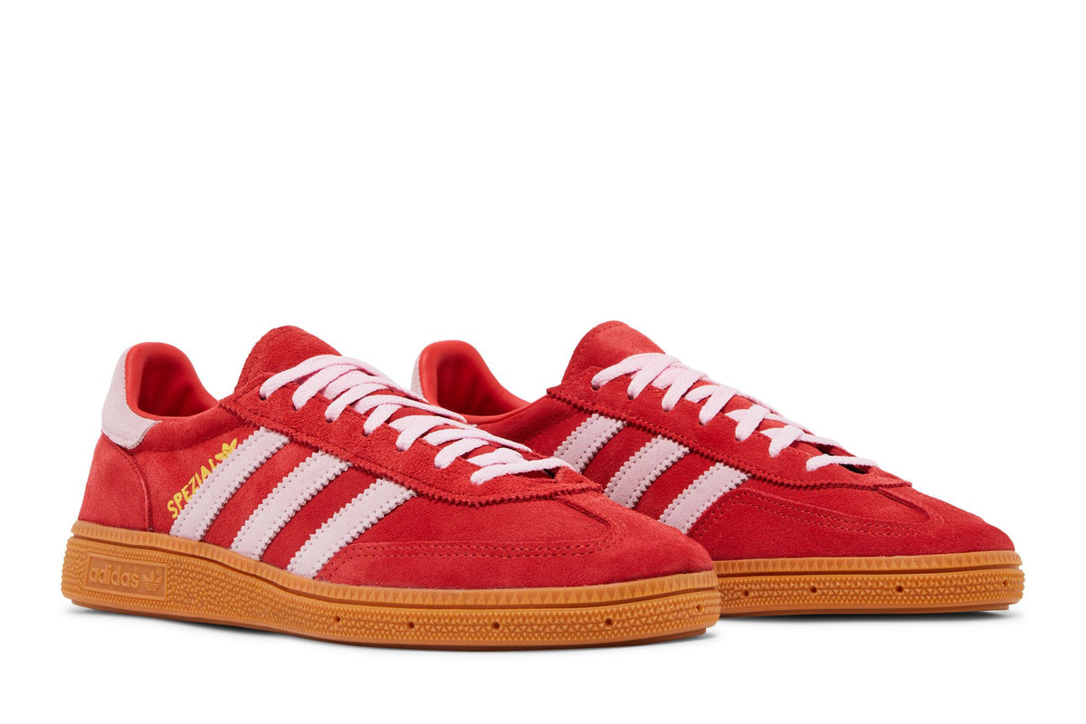 adidas Handball Spezial Bright Red Clear Pink (Women's) sneaker afbeelding 8 - stylecode IE5894