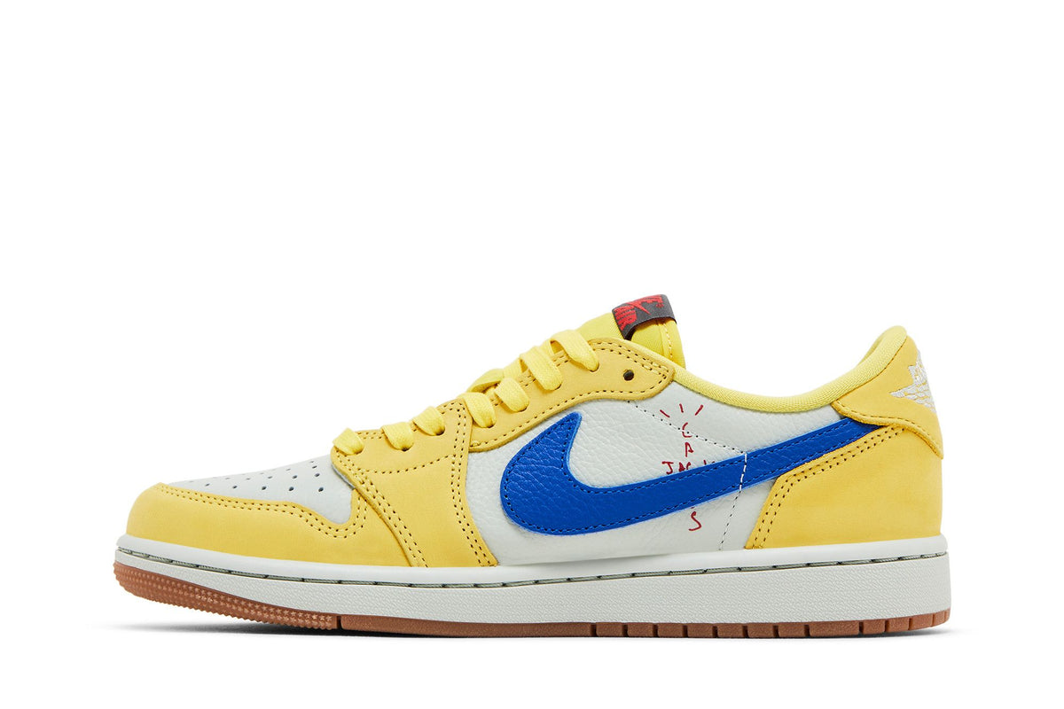 Jordan 1 Retro Low OG SP Travis Scott Canary (Women's) sneaker afbeelding 3 - stylecode DZ4137-700