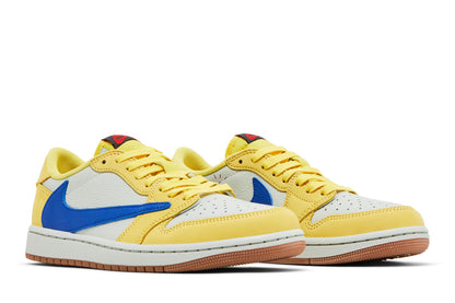 Jordan 1 Retro Low OG SP Travis Scott Canary (Women's) sneaker afbeelding 8 - stylecode DZ4137-700