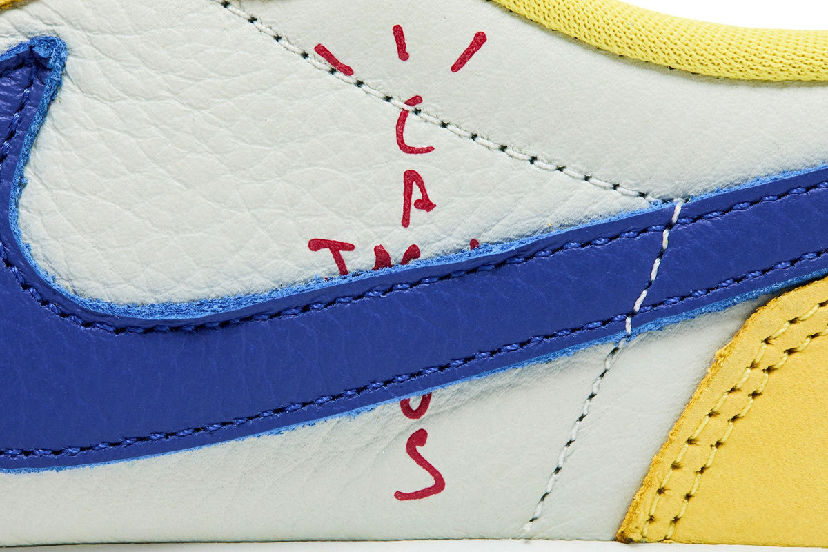 Jordan 1 Retro Low OG SP Travis Scott Canary (Women's) sneaker afbeelding 9 - stylecode DZ4137-700