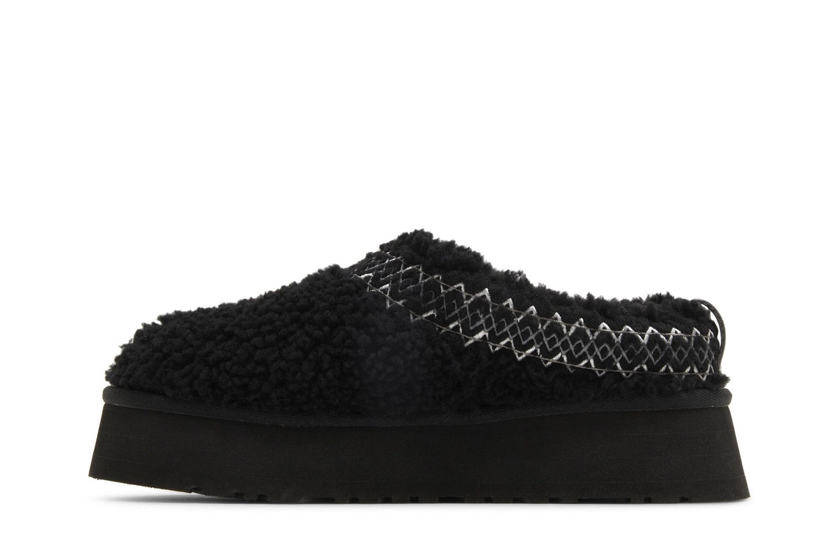 UGG Tazz Slipper Heritage Braid Black (Women's) sneaker afbeelding 3 - stylecode 1143976-BLK