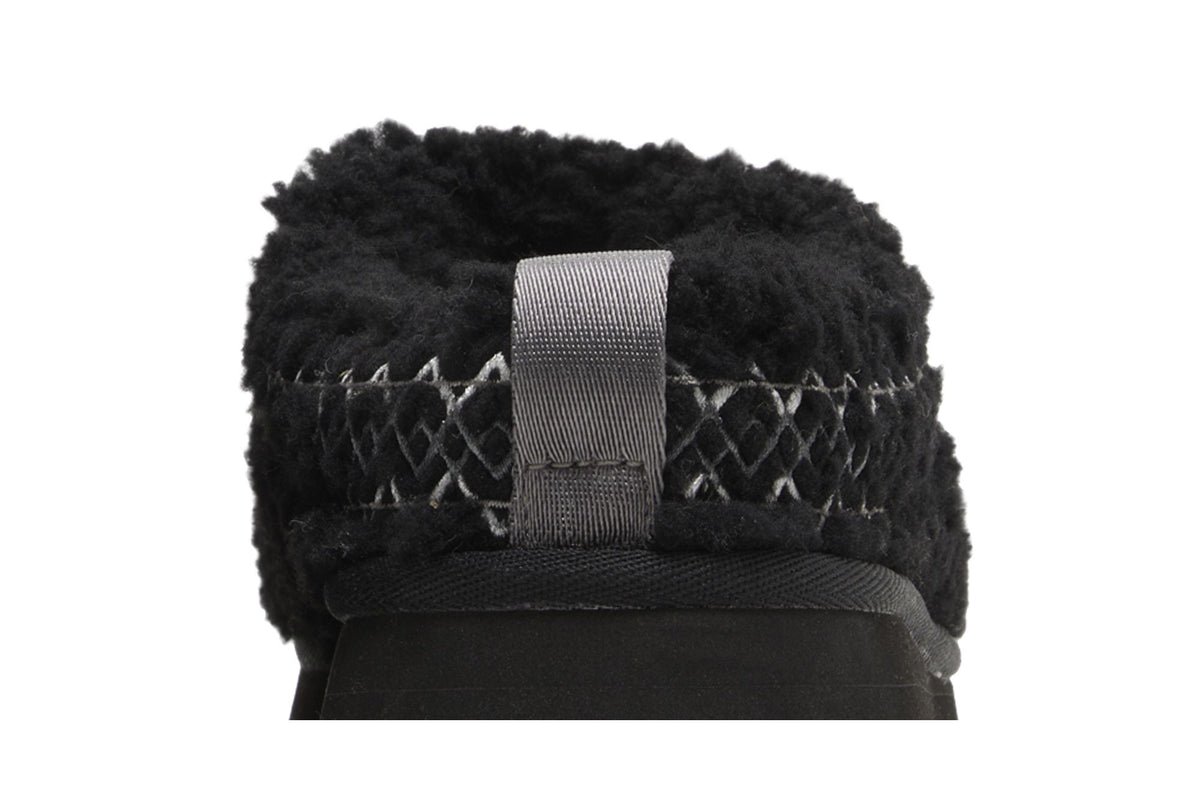 UGG Tazz Slipper Heritage Braid Black (Women's) sneaker afbeelding 7 - stylecode 1143976-BLK