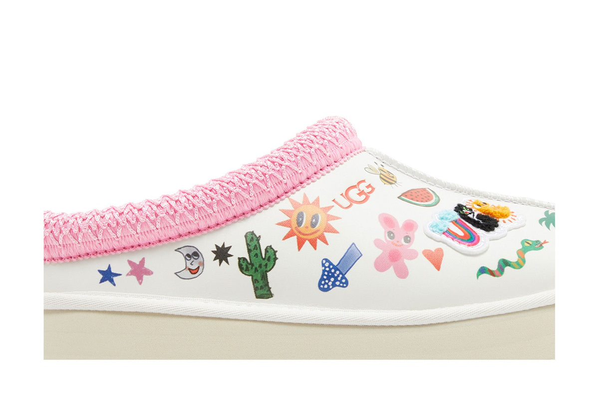 UGG Tazz Slipper Humberto Cruz Pop Sketch (Women's) sneaker afbeelding 2 - stylecode 1155751-WHT