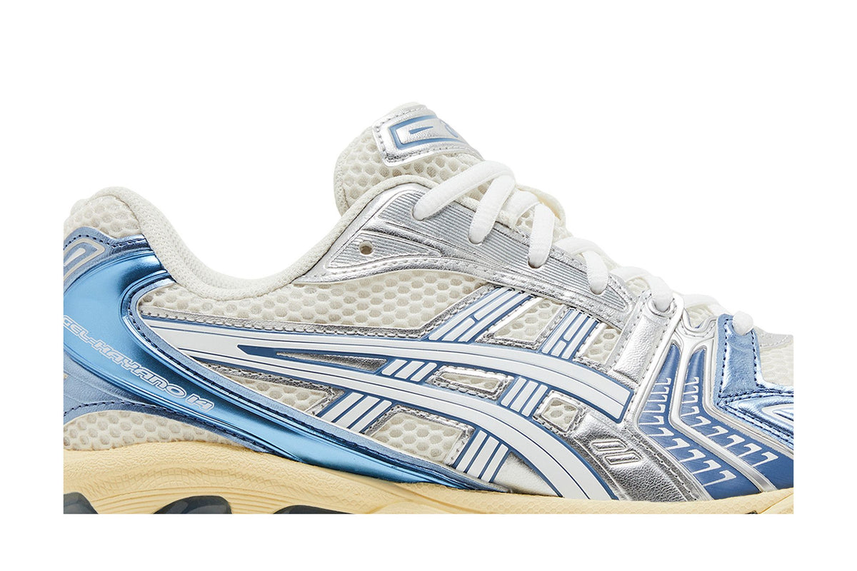 ASICS Gel-Kayano 14 Cream Metallic Blue sneaker afbeelding 2 - stylecode 1203A537-102