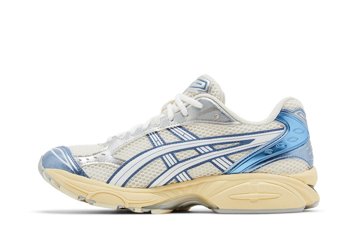 ASICS Gel-Kayano 14 Cream Metallic Blue sneaker afbeelding 3 - stylecode 1203A537-102