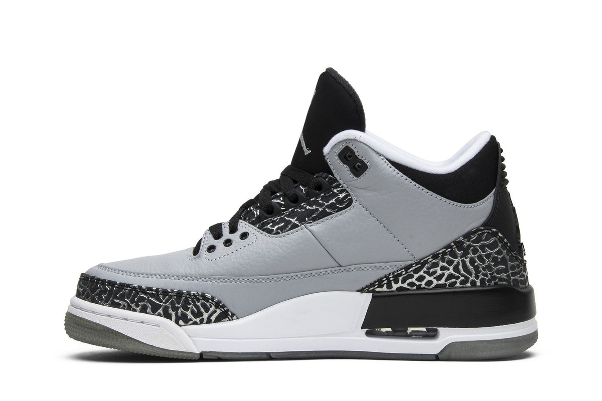 Jordan 3 Retro Wolf Grey sneaker afbeelding 3 - stylecode 136064-004