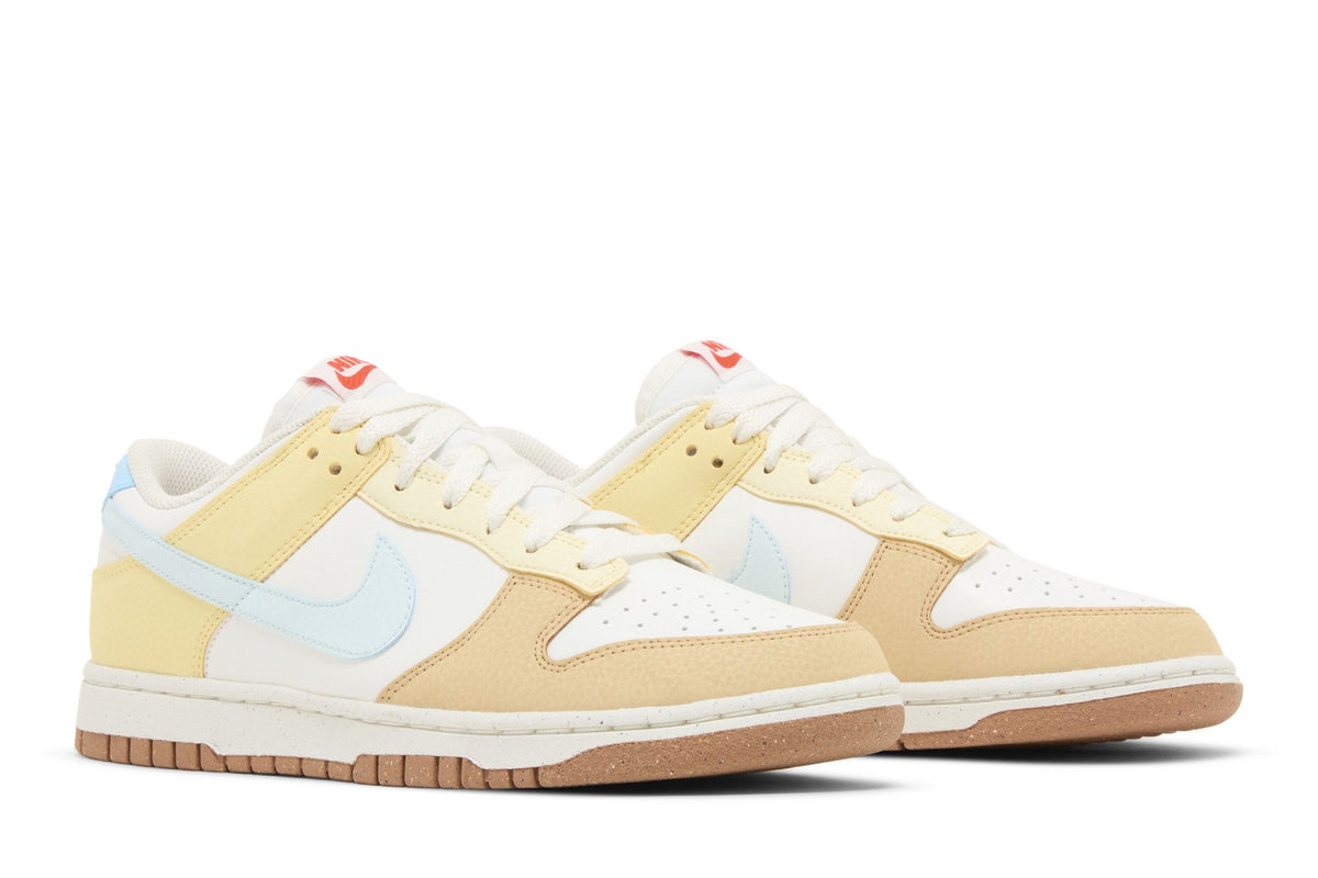 Nike Dunk Low Next Nature Soft Yellow Alabaster (Women's) sneaker afbeelding 8 - stylecode FZ4347-100