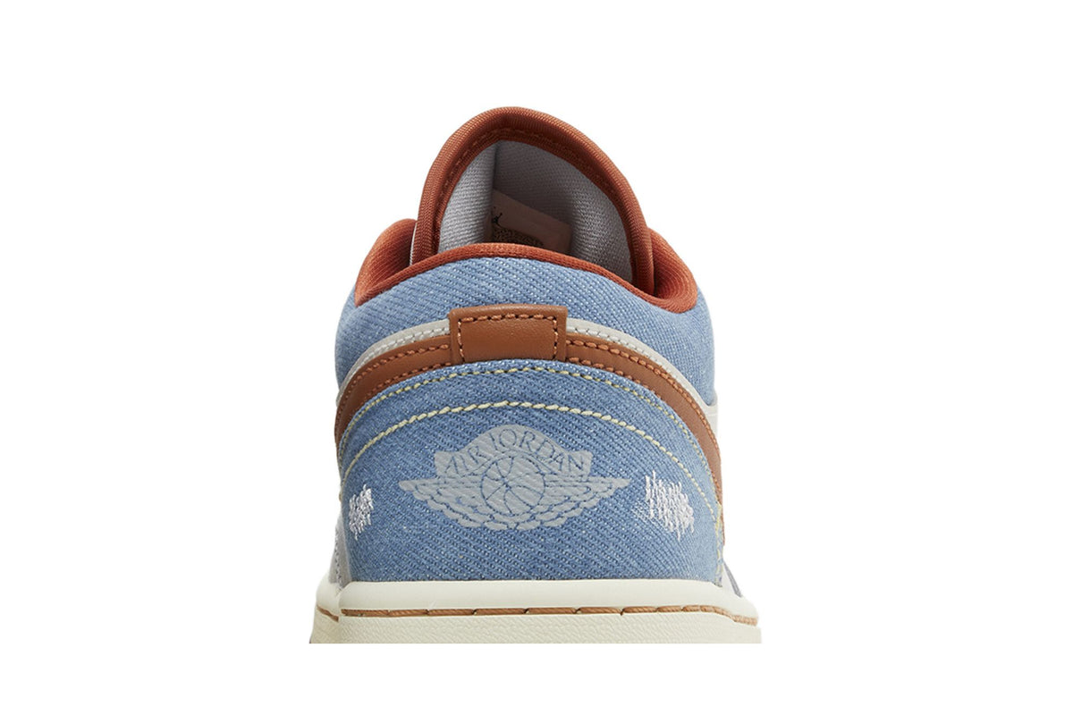 Jordan 1 Low Phantom Denim (Women's) sneaker afbeelding 7 - stylecode FZ5045-091