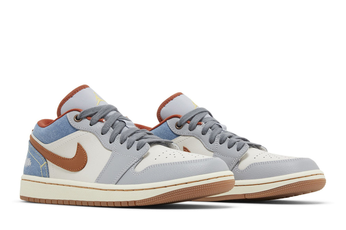 Jordan 1 Low Phantom Denim (Women's) sneaker afbeelding 8 - stylecode FZ5045-091