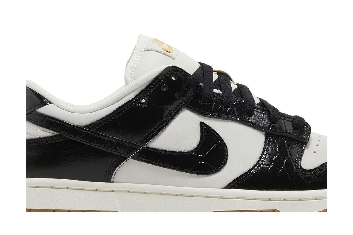 Nike Dunk Low LX Black Croc (Women's) sneaker afbeelding 2 - stylecode FJ2260-003