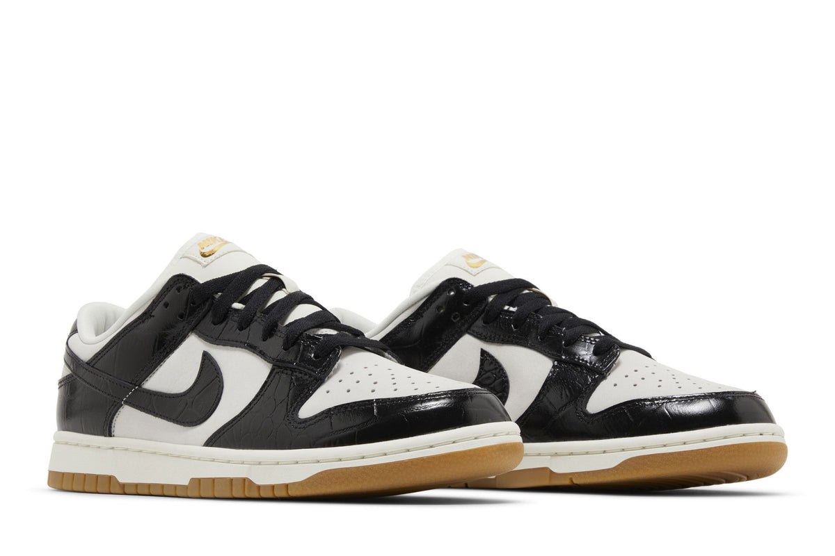 Nike Dunk Low LX Black Croc (Women's) sneaker afbeelding 8 - stylecode FJ2260-003