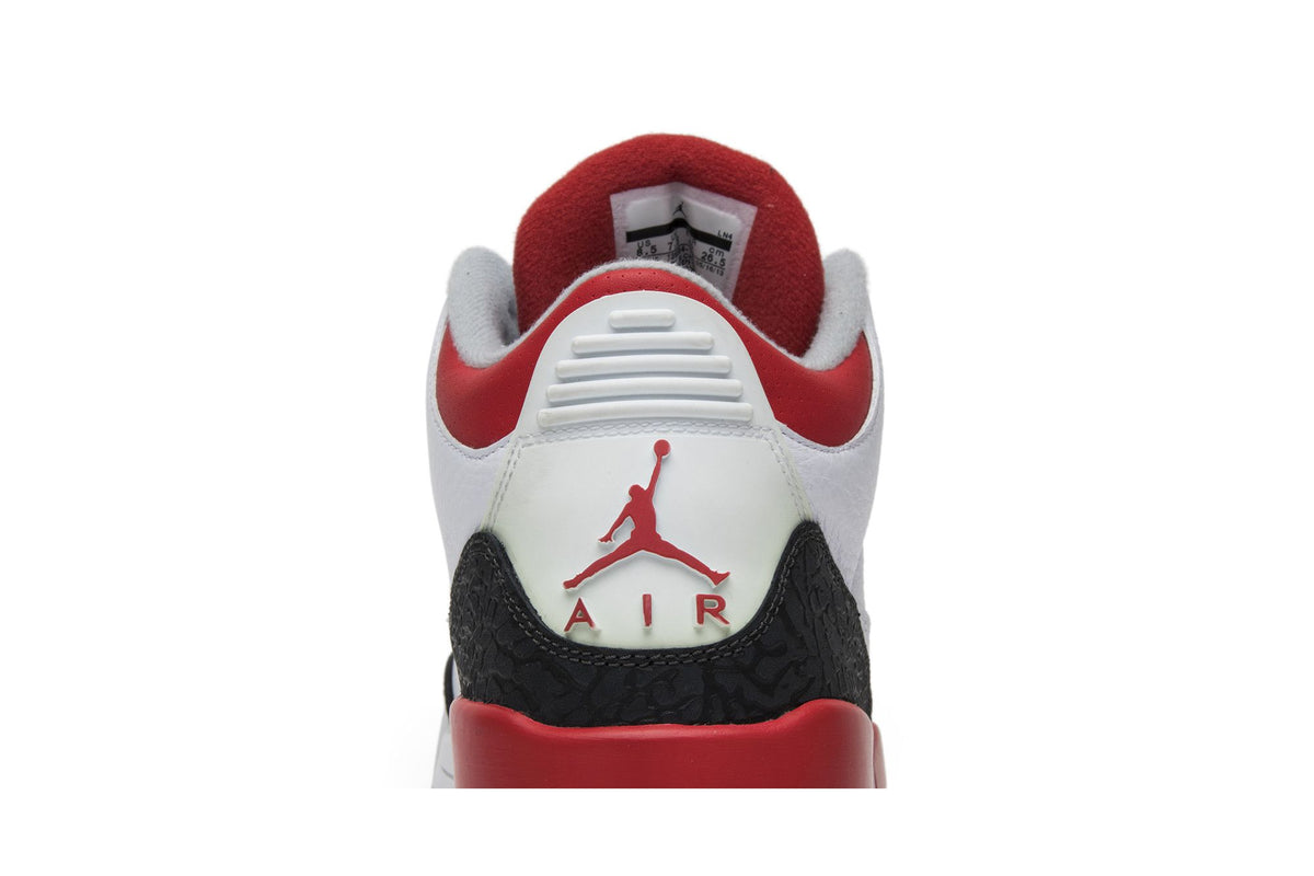 Jordan 3 Retro Fire Red (2013) sneaker afbeelding 7 - stylecode 136064-120