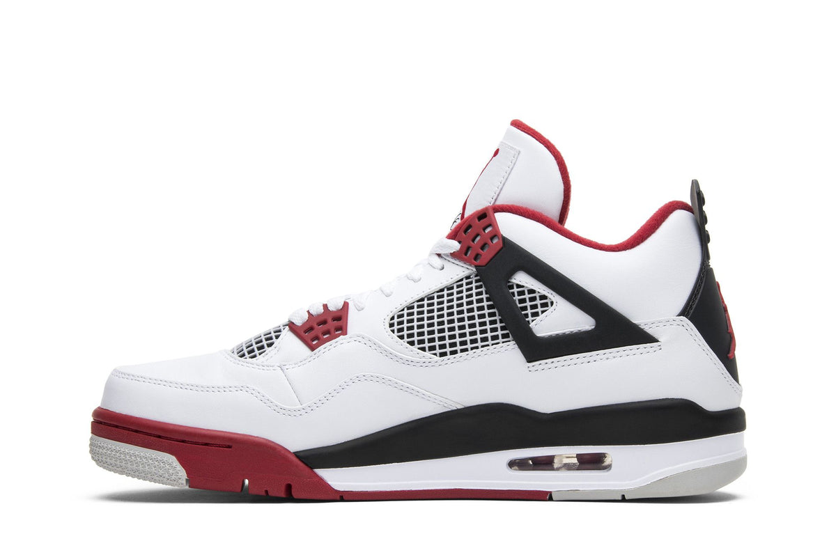 Jordan 4 Retro Fire Red (2012) sneaker afbeelding 3 - stylecode 308497-110