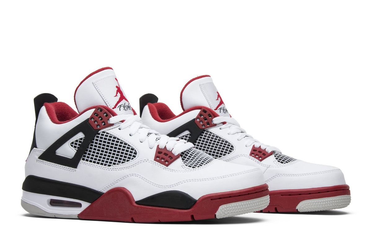 Jordan 4 Retro Fire Red (2012) sneaker afbeelding 8 - stylecode 308497-110
