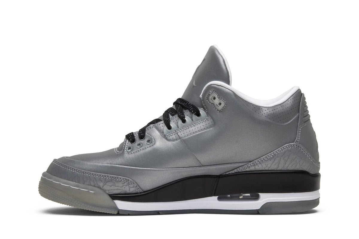 Jordan 3 Retro 5Lab3 Silver sneaker afbeelding 3 - stylecode 631603-003