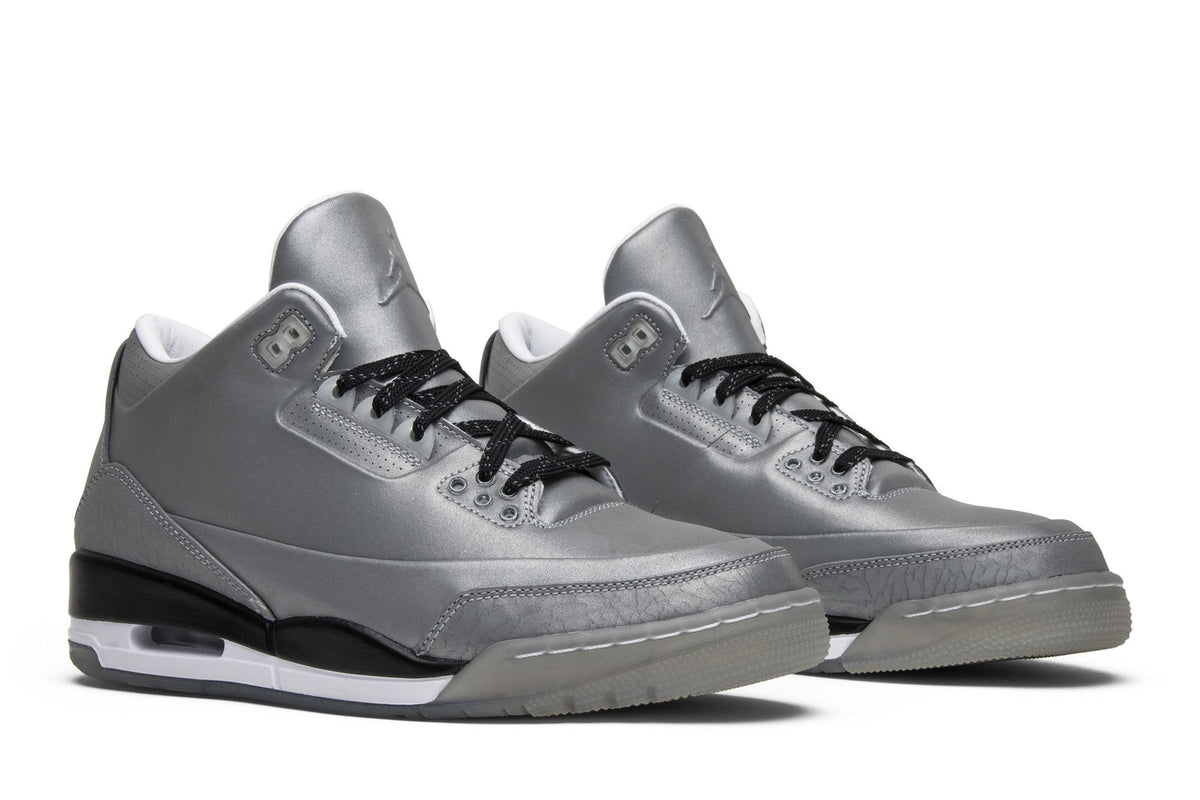 Jordan 3 Retro 5Lab3 Silver sneaker afbeelding 8 - stylecode 631603-003