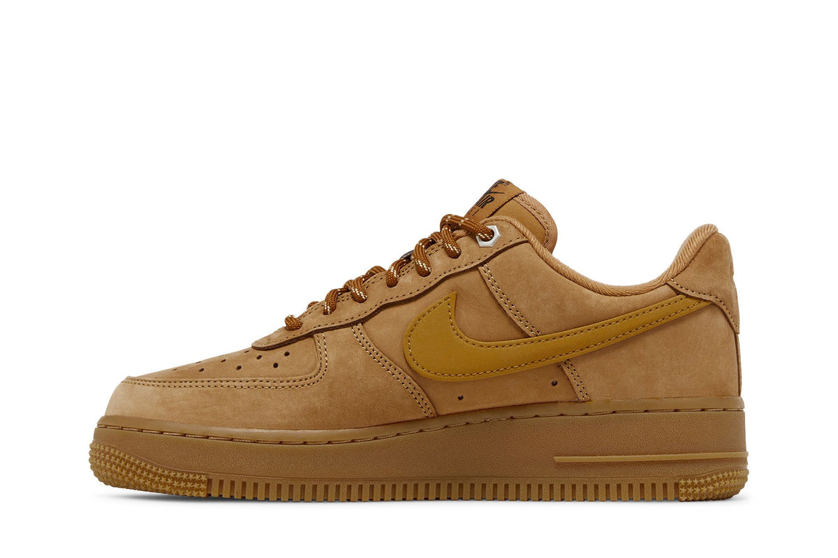 Nike Air Force 1 Low '07 WB Flax Wheat Gum Light Brown (Women's) sneaker afbeelding 3 - stylecode FZ7372-200