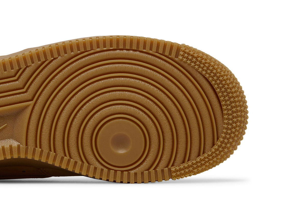 Nike Air Force 1 Low '07 WB Flax Wheat Gum Light Brown (Women's) sneaker afbeelding 5 - stylecode FZ7372-200