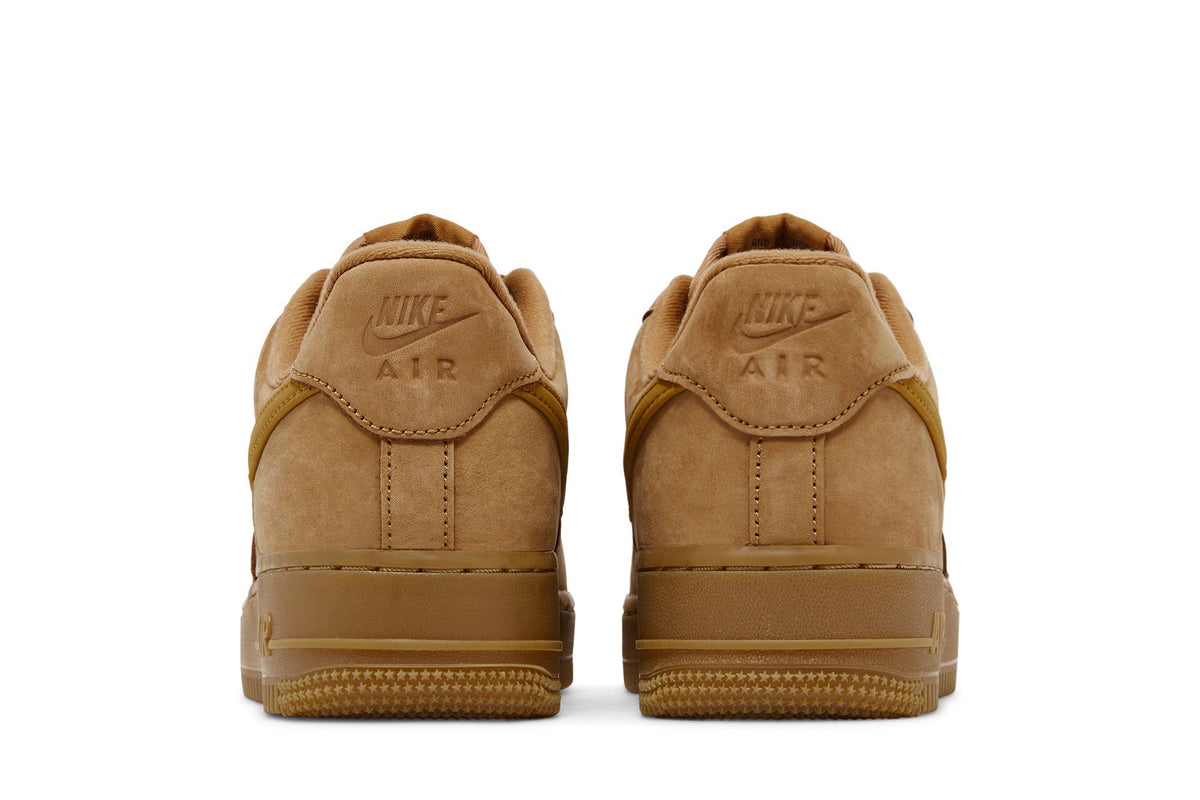 Nike Air Force 1 Low '07 WB Flax Wheat Gum Light Brown (Women's) sneaker afbeelding 6 - stylecode FZ7372-200