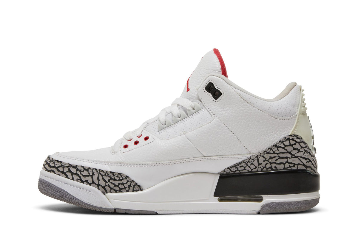 Jordan 3 Retro White Cement (2011) sneaker afbeelding 3 - stylecode 136064-105