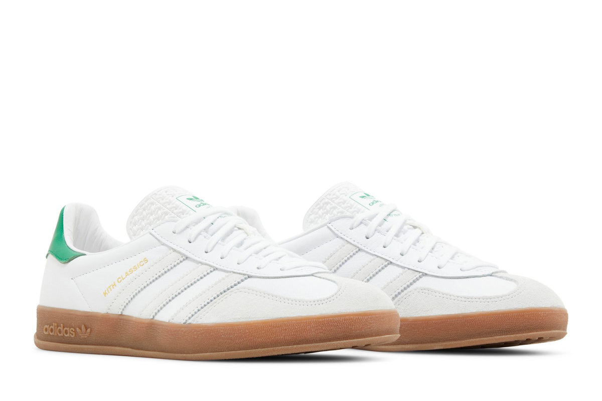 adidas Gazelle Indoor Kith Classics White Green sneaker afbeelding 8 - stylecode IH2515