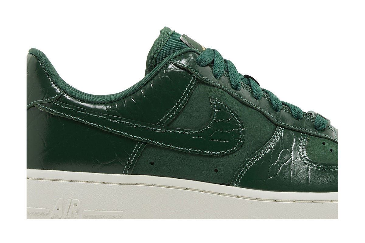 Nike Air Force 1 Low '07 LX Gorge Green Croc (Women's) sneaker afbeelding 2 - stylecode DZ2708-300