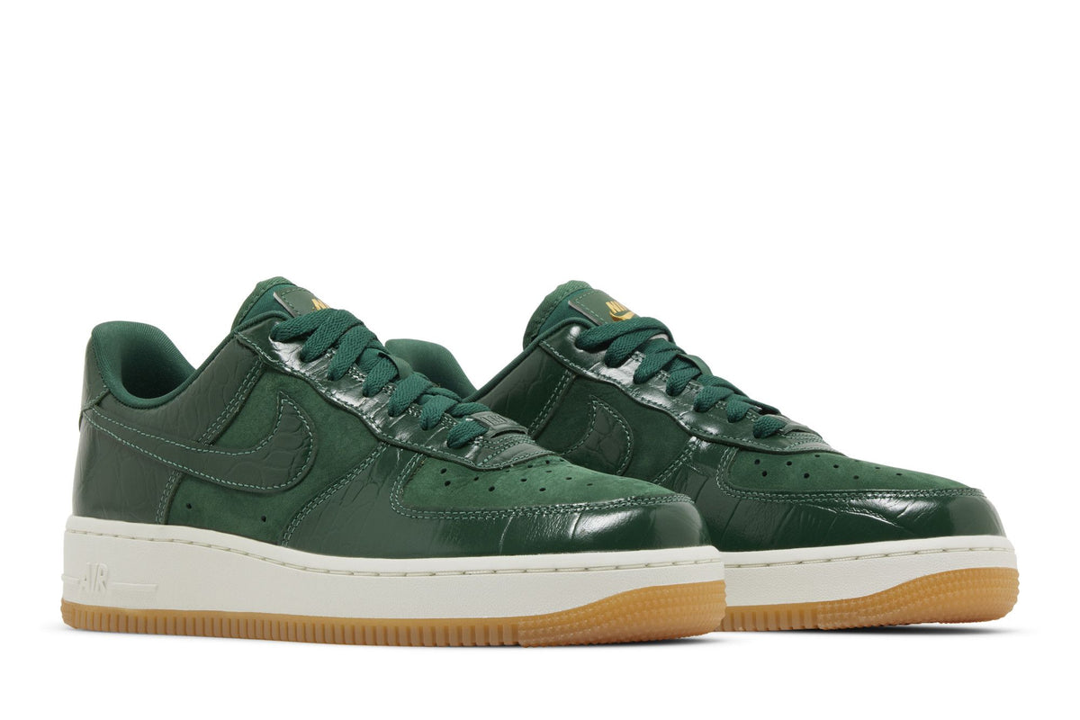 Nike Air Force 1 Low '07 LX Gorge Green Croc (Women's) sneaker afbeelding 8 - stylecode DZ2708-300