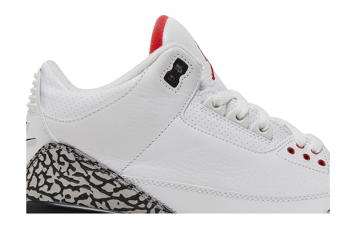 Jordan 3 Retro White Cement '88 Dunk Contest (2013) sneaker afbeelding 2 - stylecode 580775-160