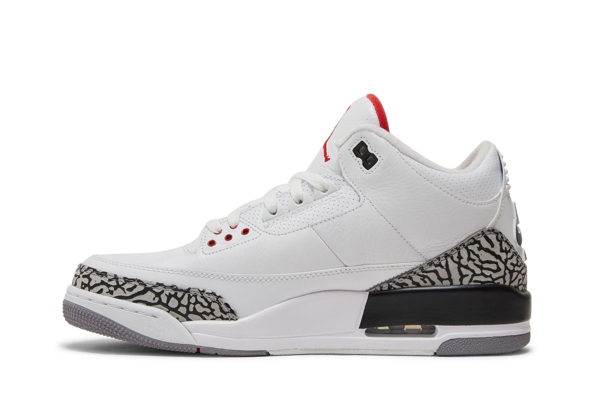 Jordan 3 Retro White Cement '88 Dunk Contest (2013) sneaker afbeelding 3 - stylecode 580775-160