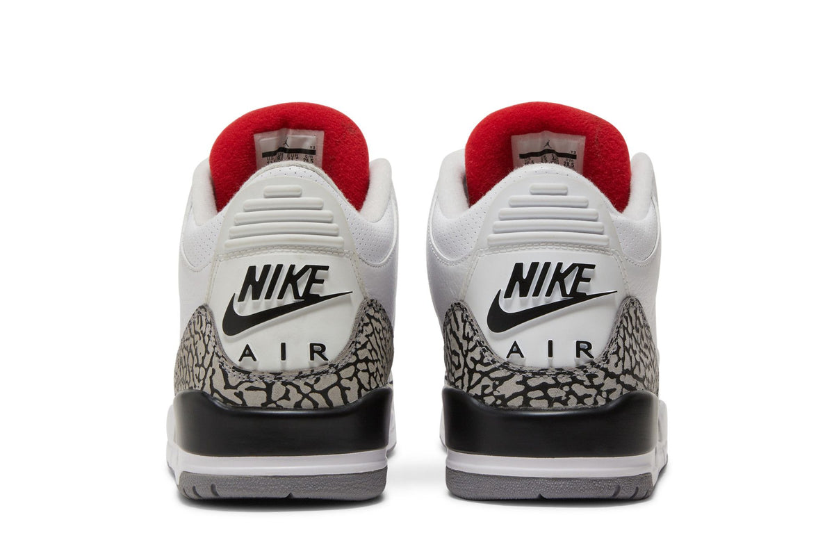 Jordan 3 Retro White Cement '88 Dunk Contest (2013) sneaker afbeelding 6 - stylecode 580775-160