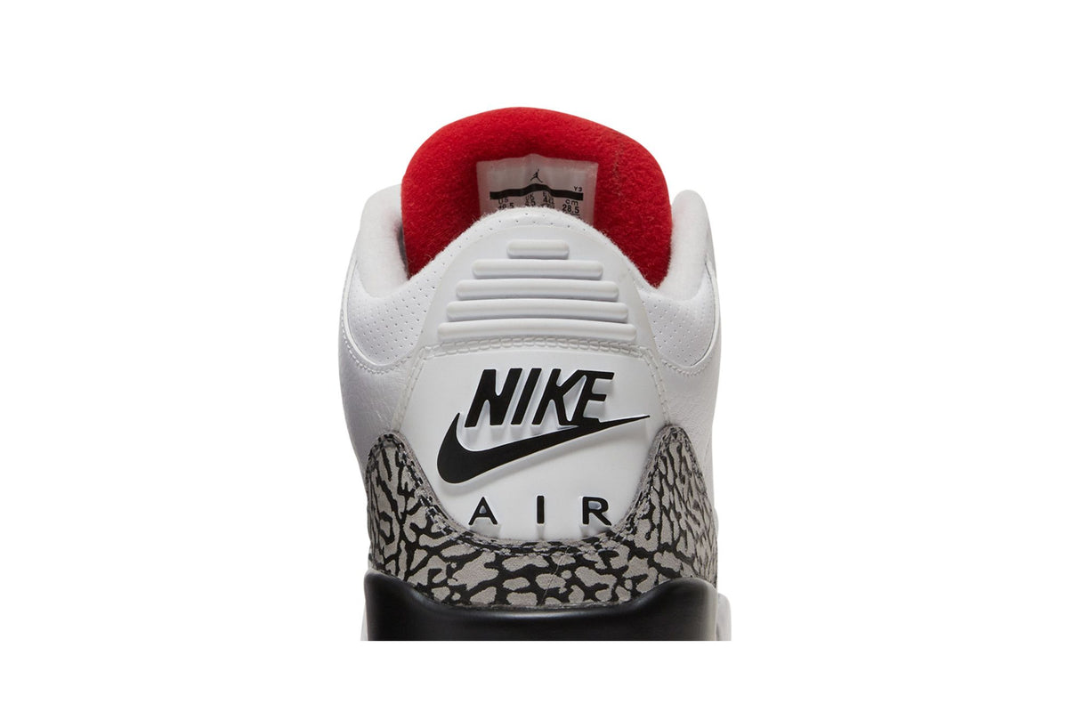 Jordan 3 Retro White Cement '88 Dunk Contest (2013) sneaker afbeelding 7 - stylecode 580775-160
