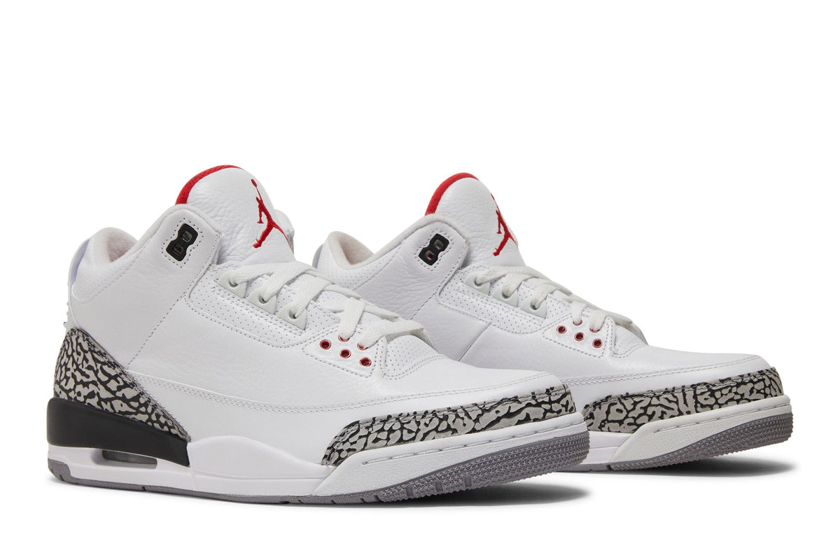 Jordan 3 Retro White Cement '88 Dunk Contest (2013) sneaker afbeelding 8 - stylecode 580775-160