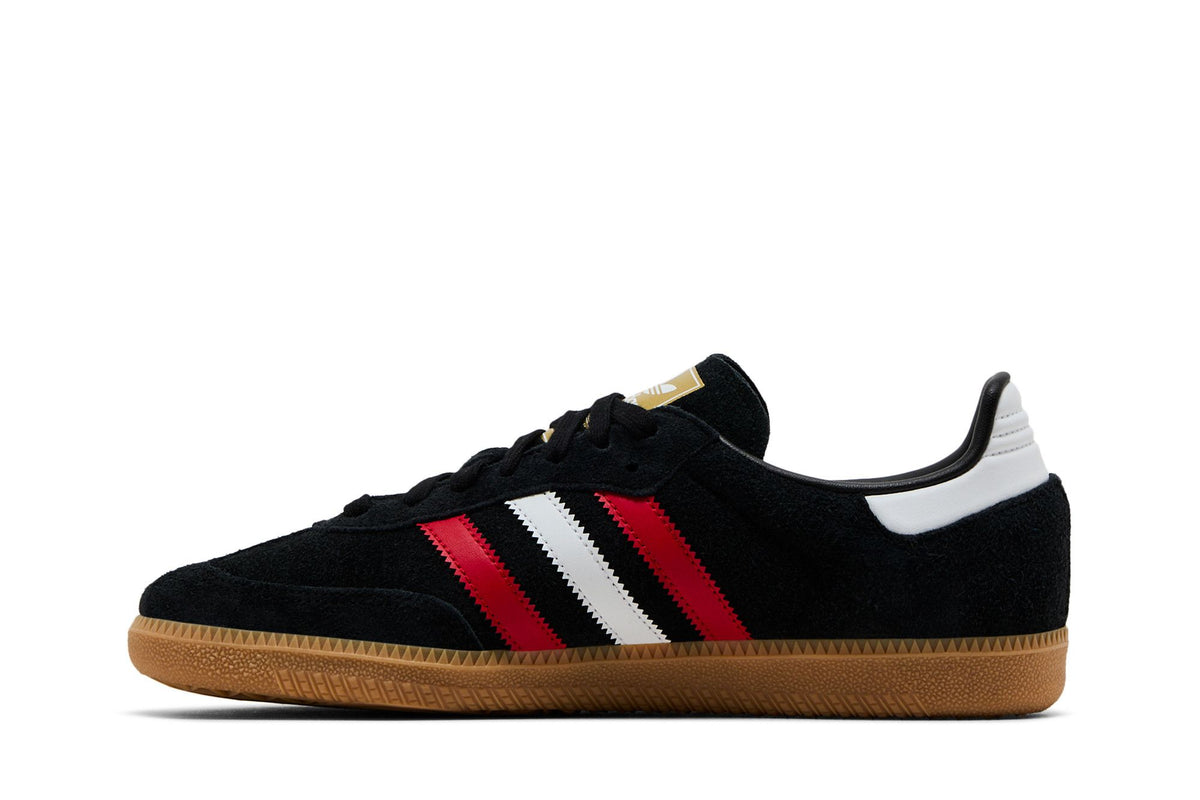 adidas Samba OG Core Black Better Scarlet sneaker afbeelding 3 - stylecode IG1824
