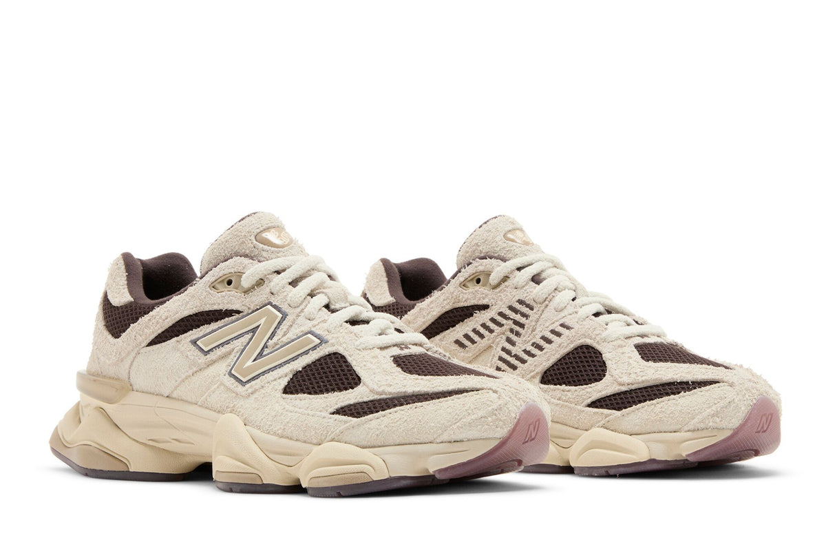 New Balance 9060 Sydney McLaughlin-Levrone Linen Black Coffee sneaker afbeelding 8 - stylecode U9060SYD