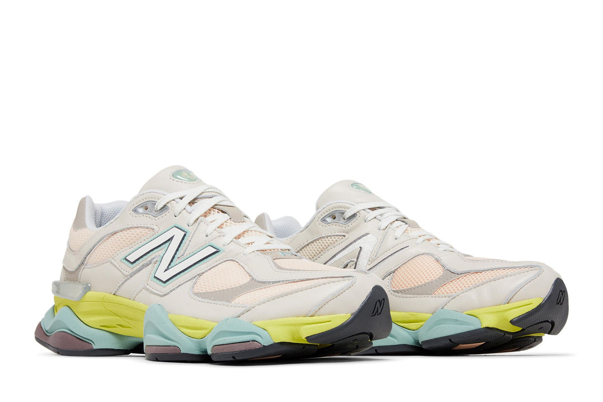 New Balance 9060 Moonbeam Vintage Rose Lime sneaker afbeelding 8 - stylecode U9060GCB