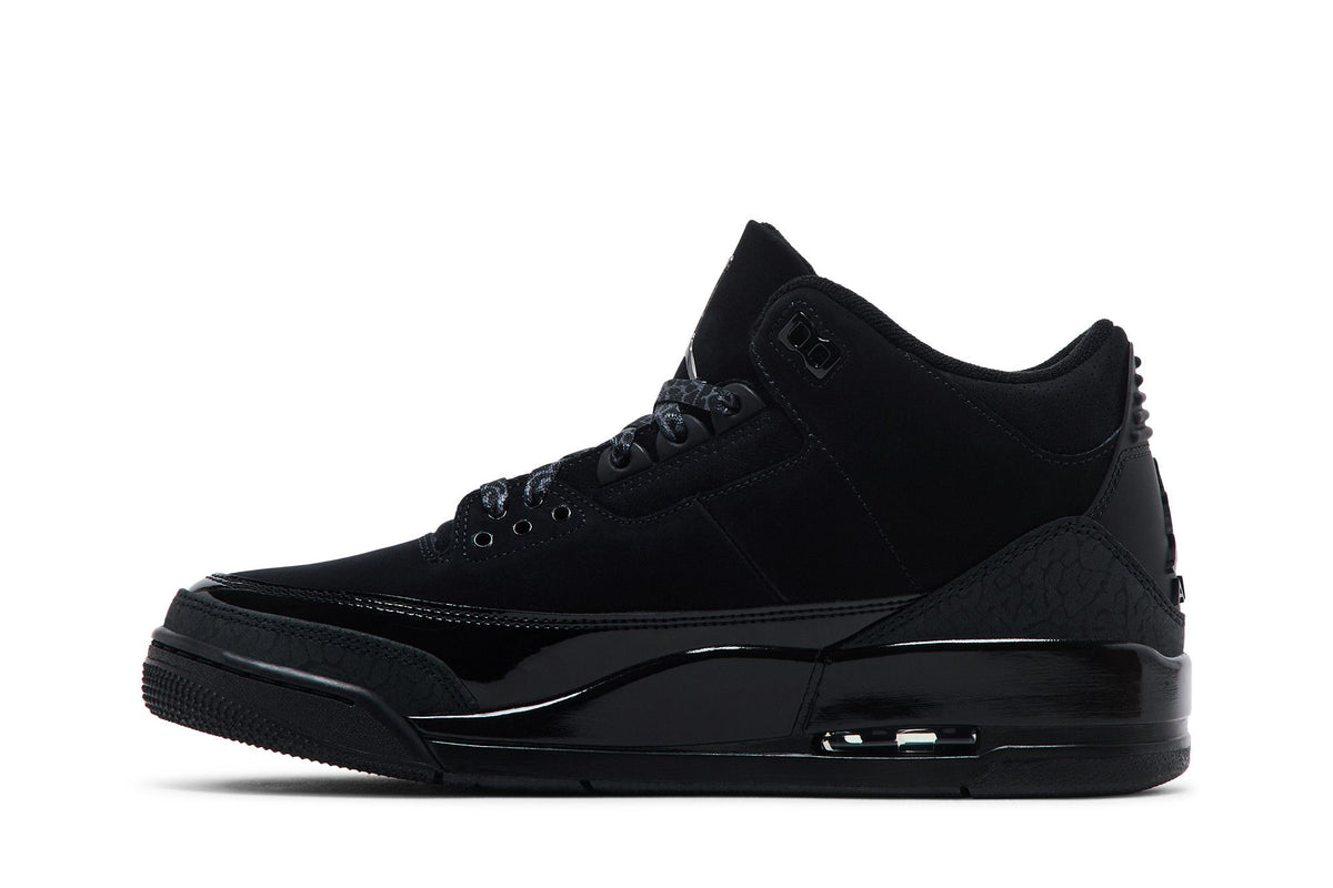 Jordan 3 Retro Black Cat (2025) sneaker afbeelding 3 - stylecode CT8532-001