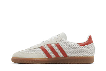 adidas Samba OG Crystal White Preloved Red sneaker afbeelding 3 - stylecode IG1380