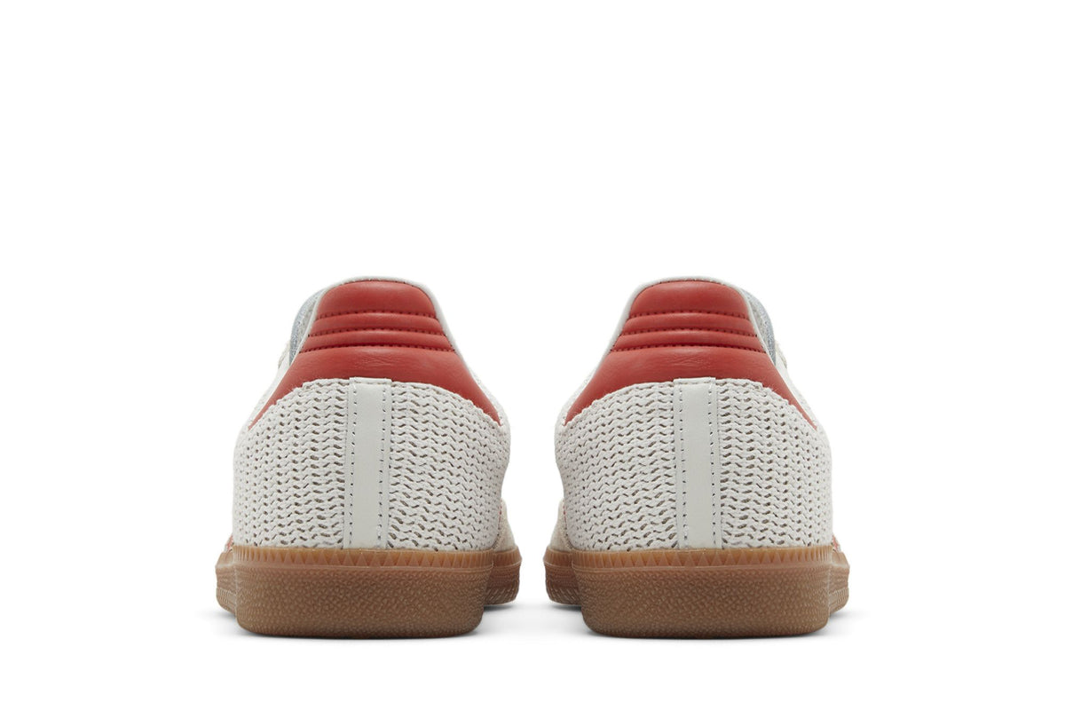 adidas Samba OG Crystal White Preloved Red sneaker afbeelding 6 - stylecode IG1380