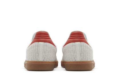 adidas Samba OG Crystal White Preloved Red sneaker afbeelding 6 - stylecode IG1380