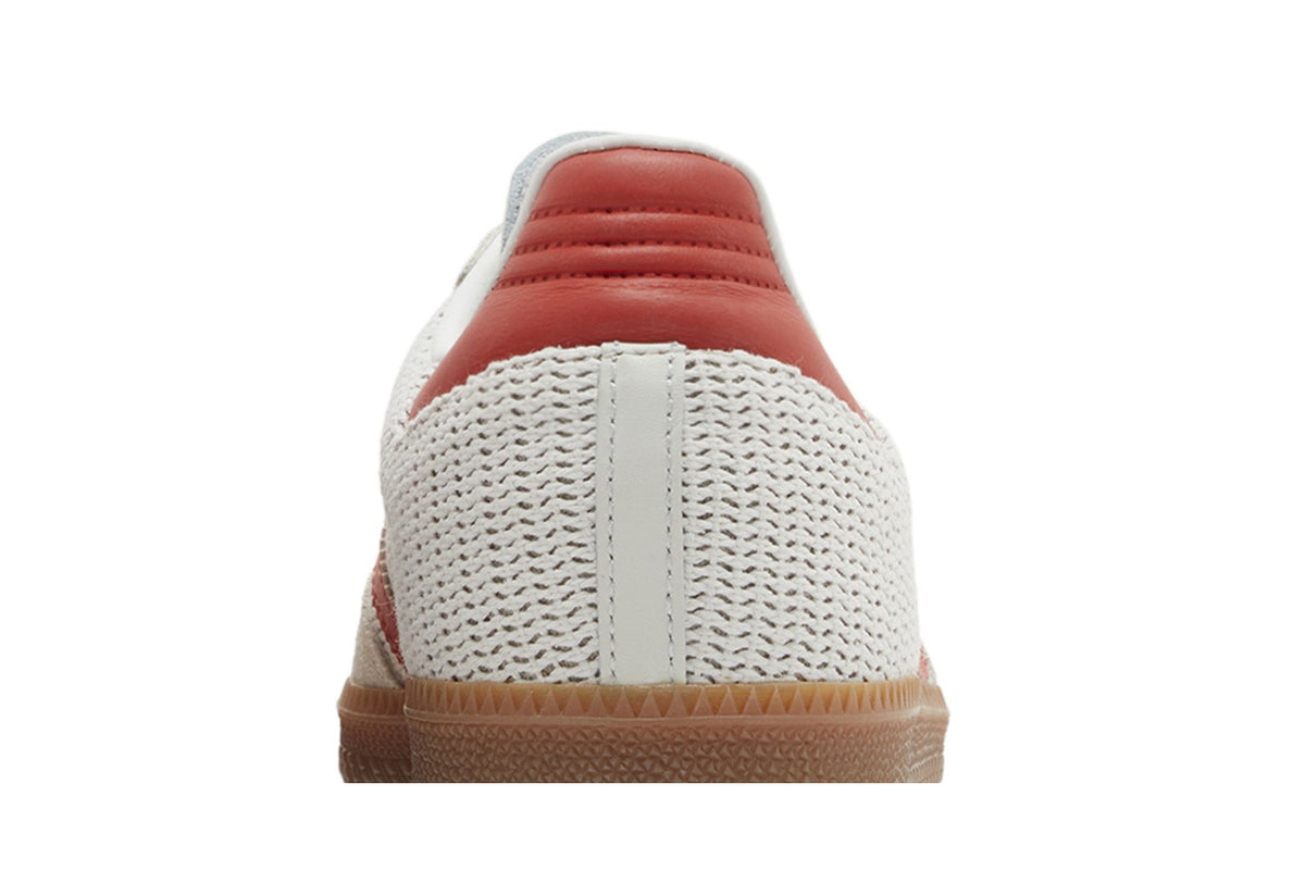 adidas Samba OG Crystal White Preloved Red sneaker afbeelding 7 - stylecode IG1380